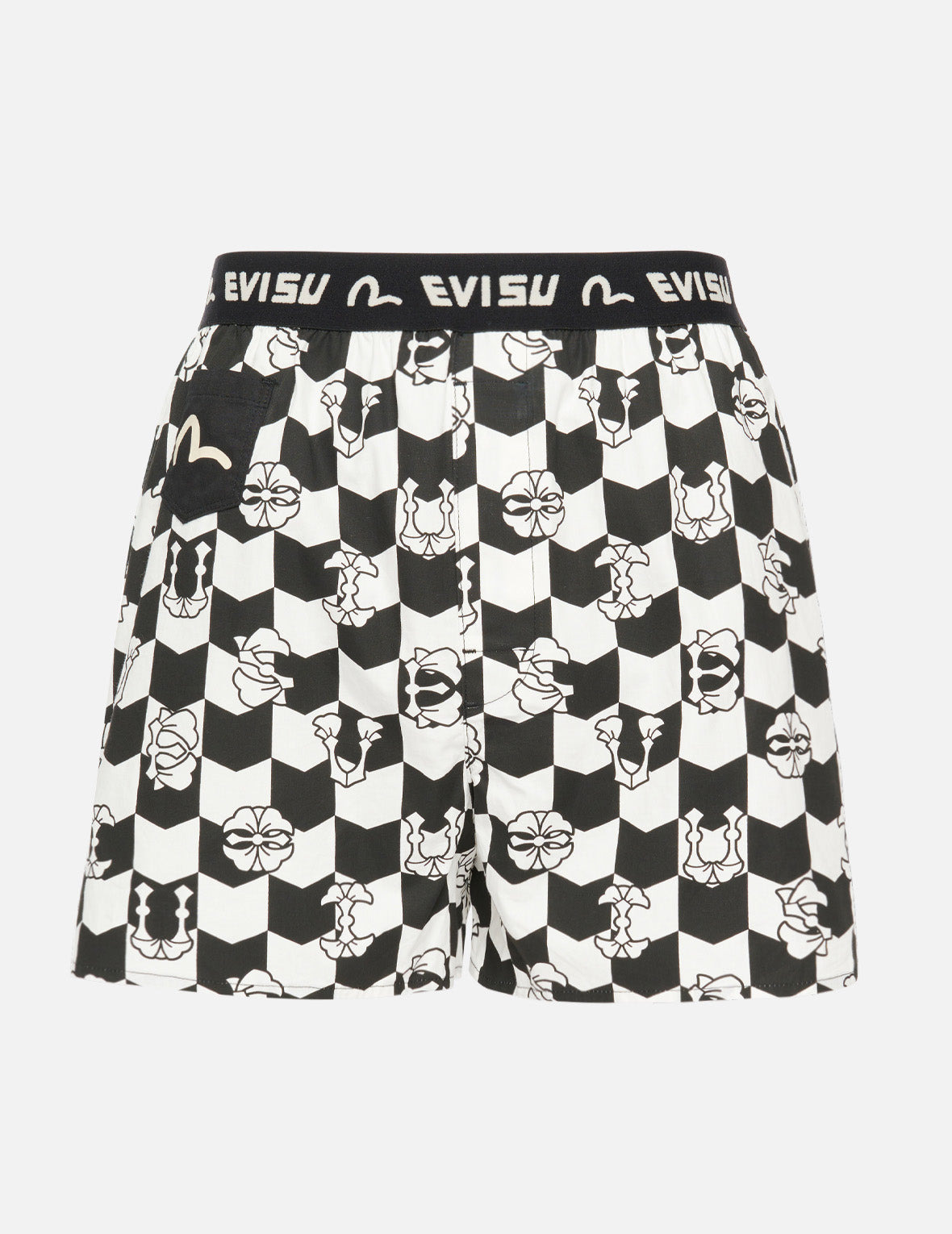 ALLOVER LOGO MONOGRAM PRINT BOXER SHORTS - 1