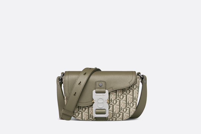 Mini Saddle Messenger Bag with Flap 1