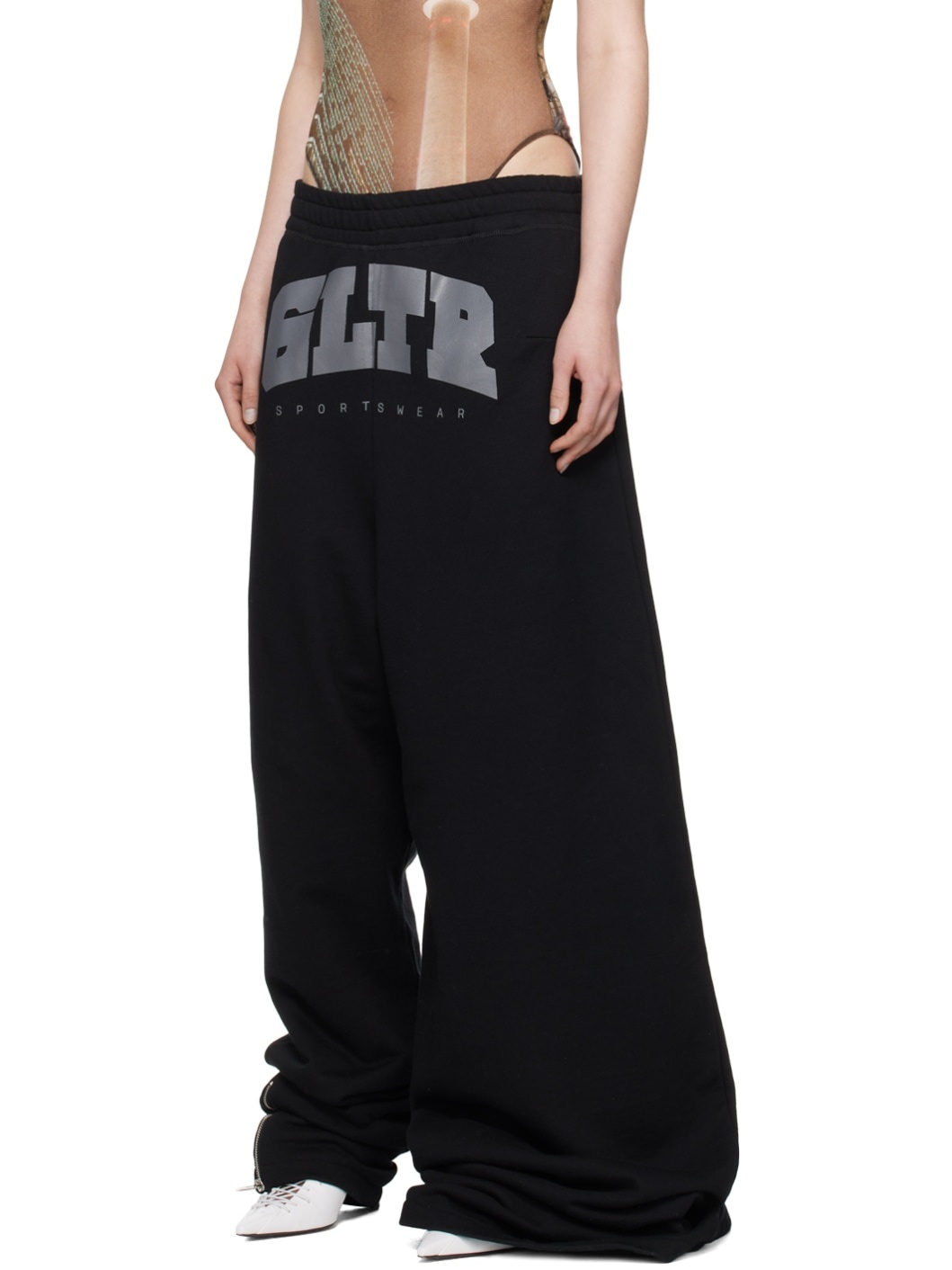 Black Shayne Oliver Edition Lounge Pants - 4