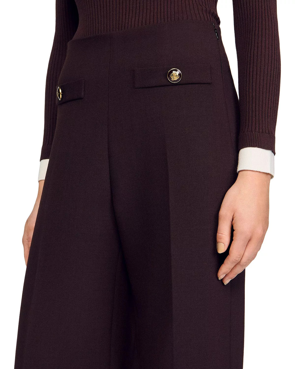 Flared Trousers - 4