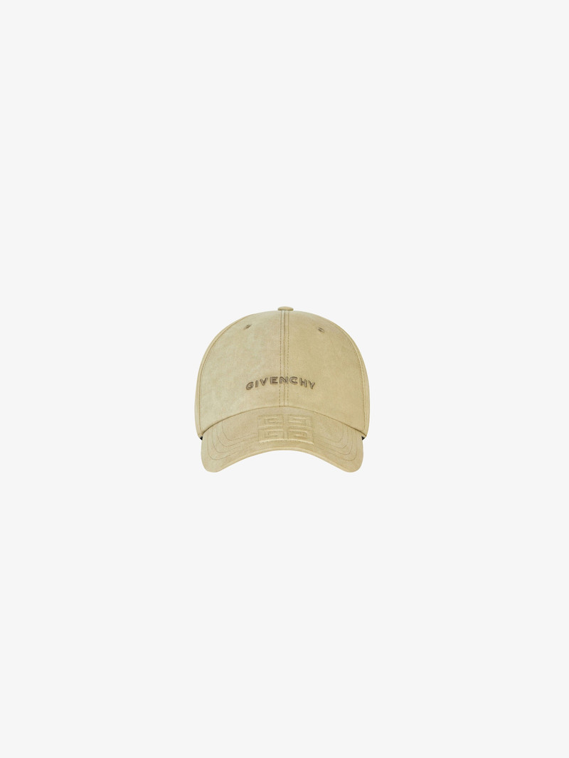 GIVENCHY 4G EMBROIDERED CAP IN CANVAS 1