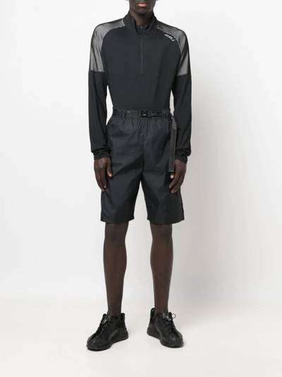 Off-White slide-buckled bermuda shorts outlook