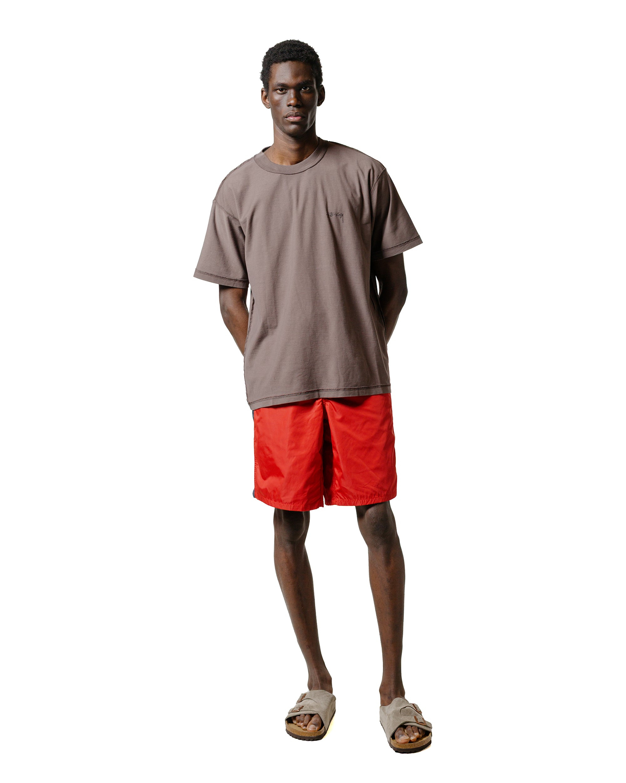 Stüssy Lazy Tee Faded Black - 4