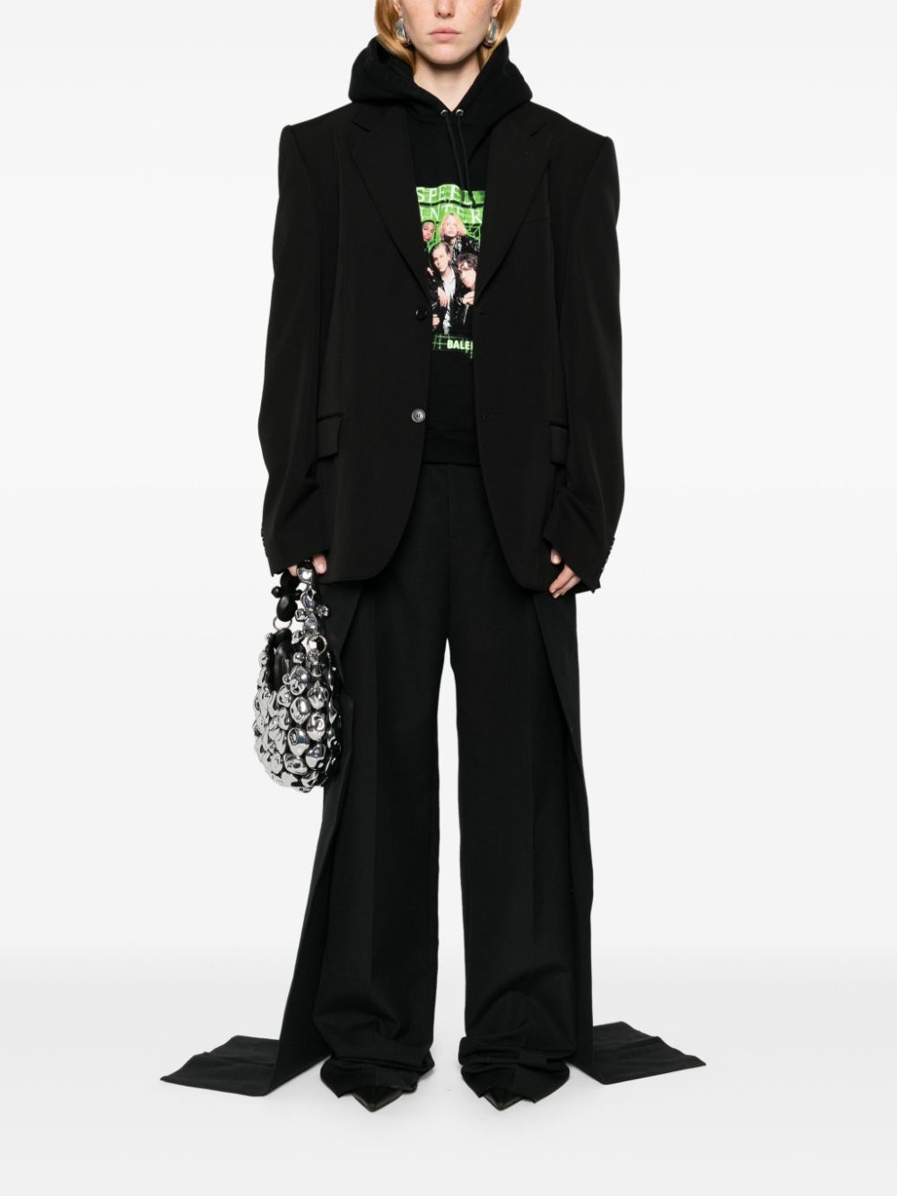 twill blazer - 2