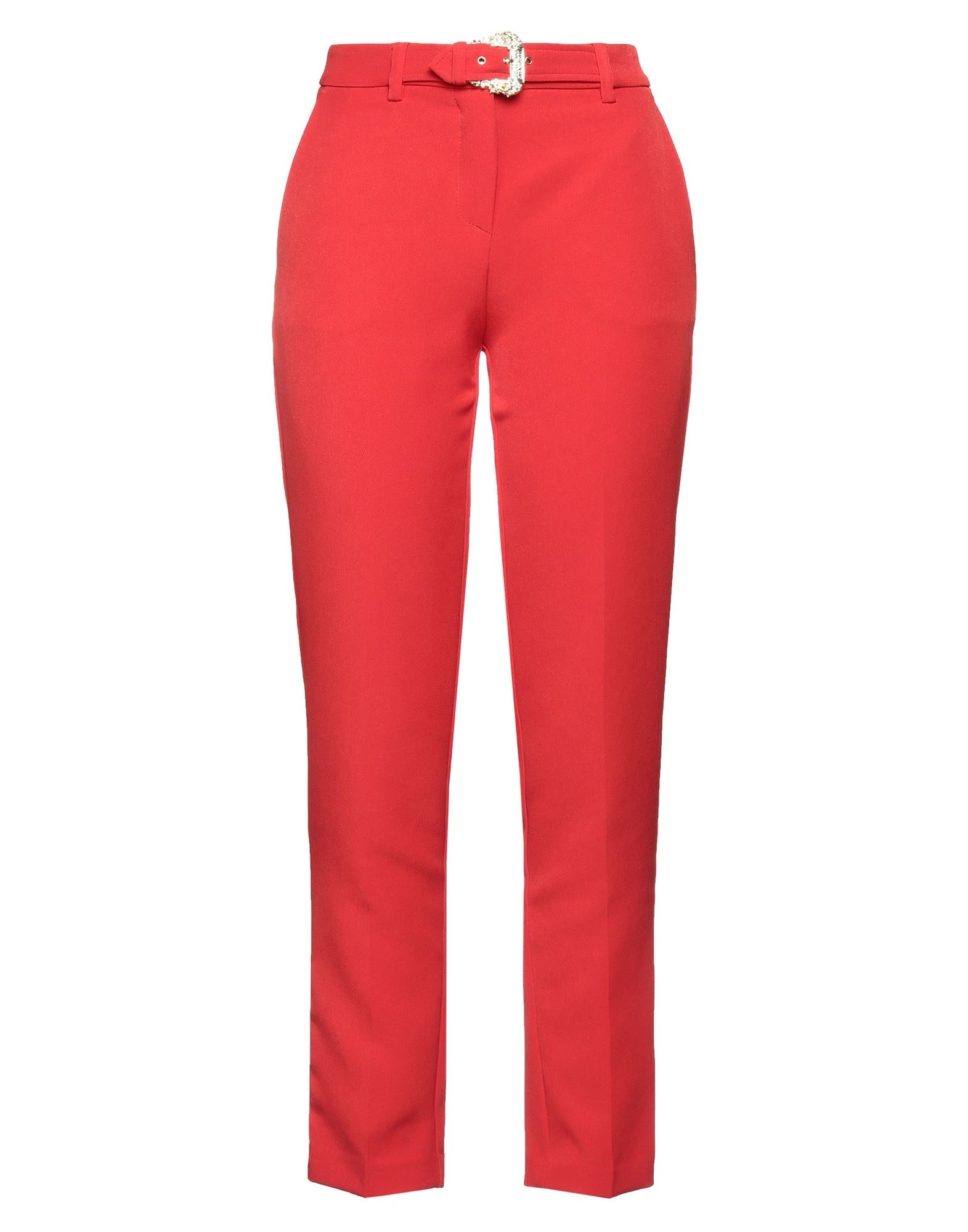 Red Women's Casual Pants - 1