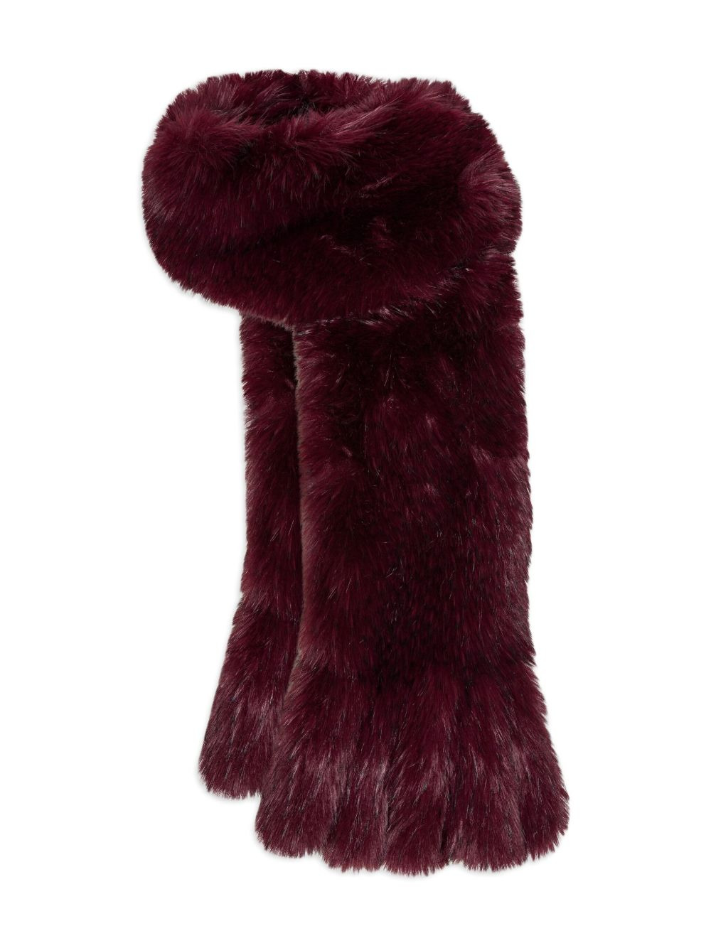 faux-fur scarf - 2