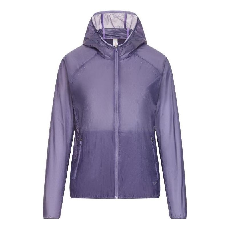 (WMNS) Reebok Woven Zipper Sun Protection Jacket 'Purple' 23RCS102WGP0 - 1