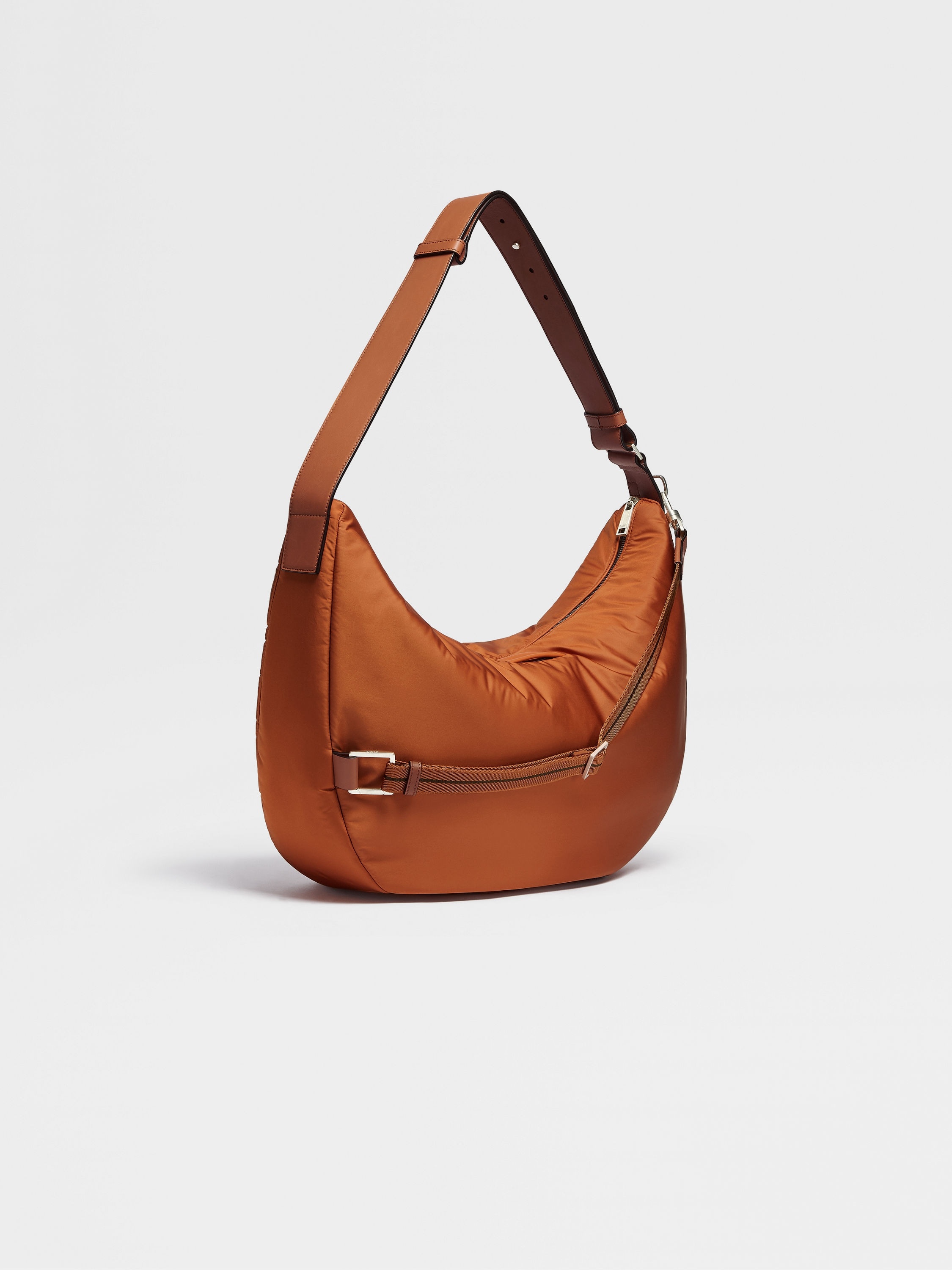 FOLIAGE TECHNICAL FABRIC HOBO BAG - 3