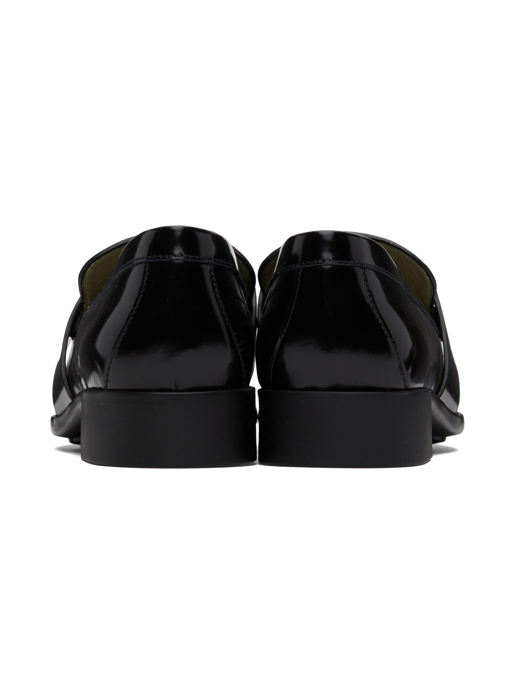 Black Patent Madame Loafers - 2