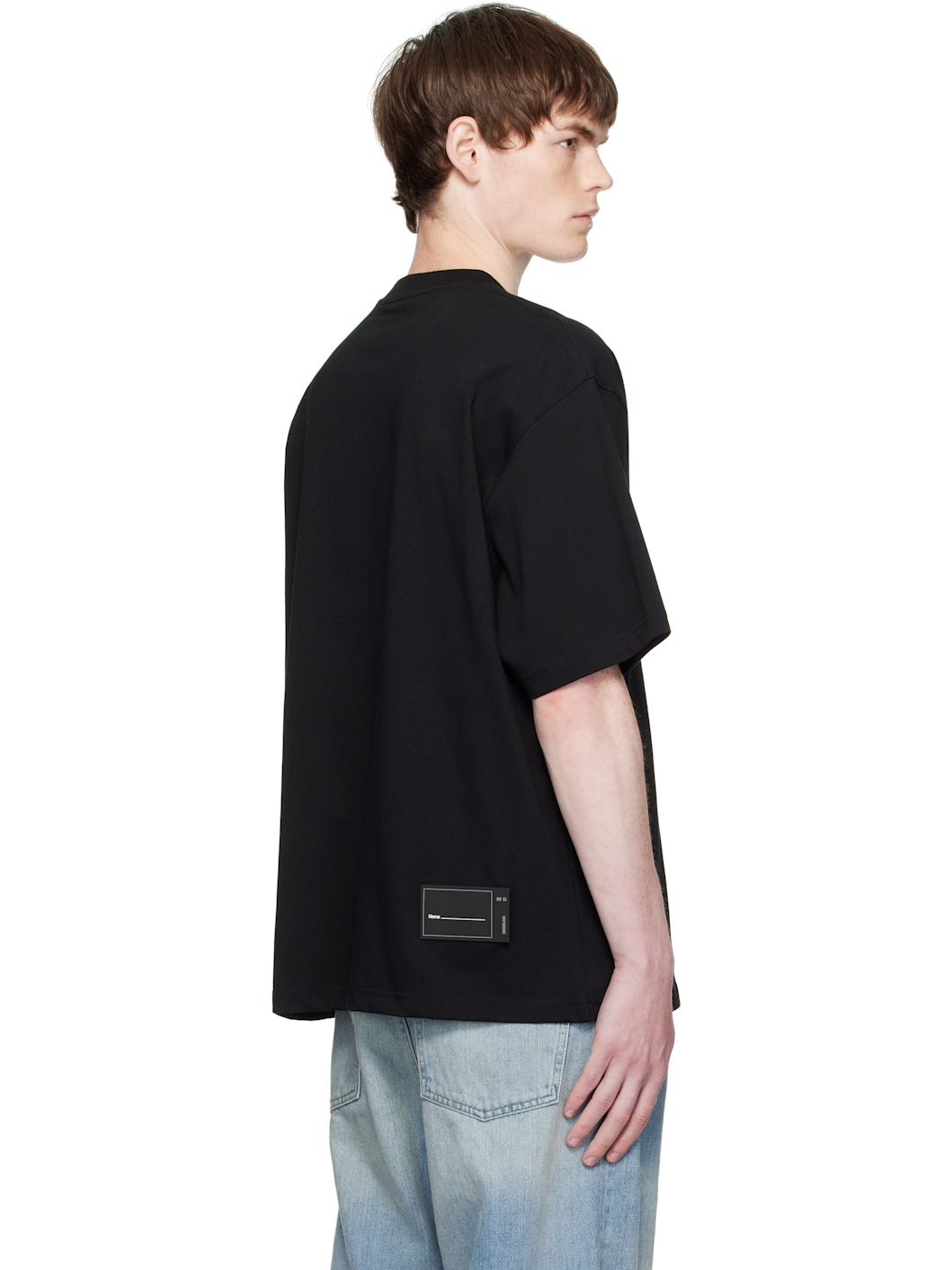 Black 'WELLDONE' Front Logo T-shirt - 3