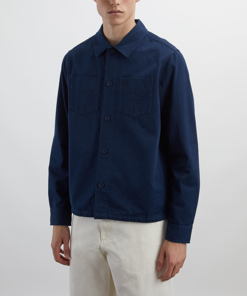 Fred Perry Twill Overshirt outlook