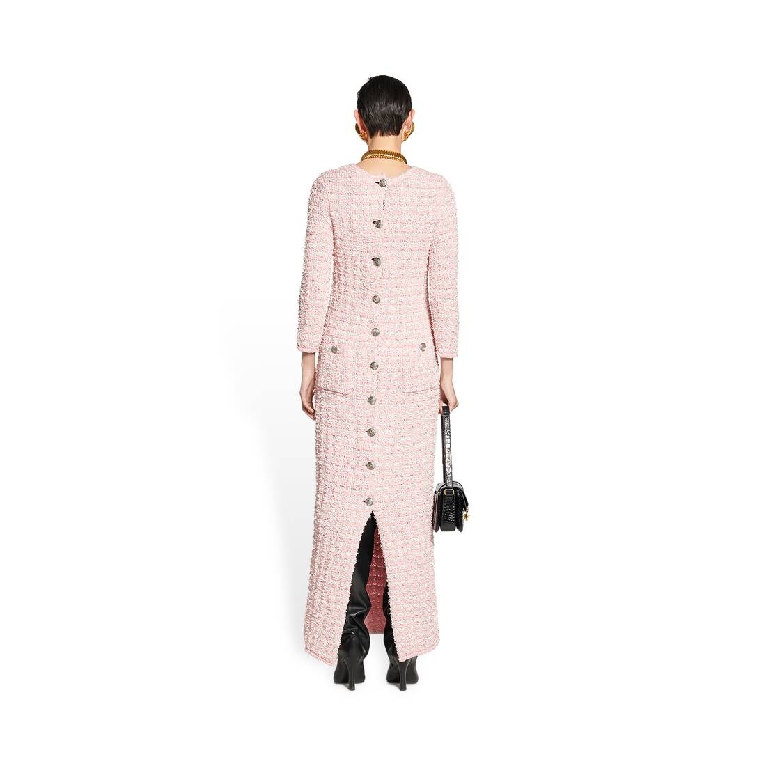 Women's Back-to-front Dress in Pink - 4
