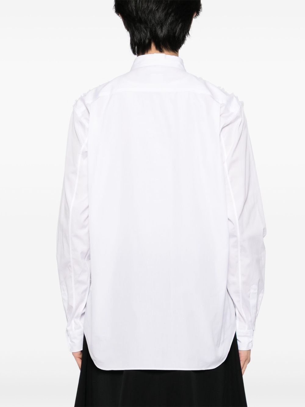 pompom detailing shirt - 4