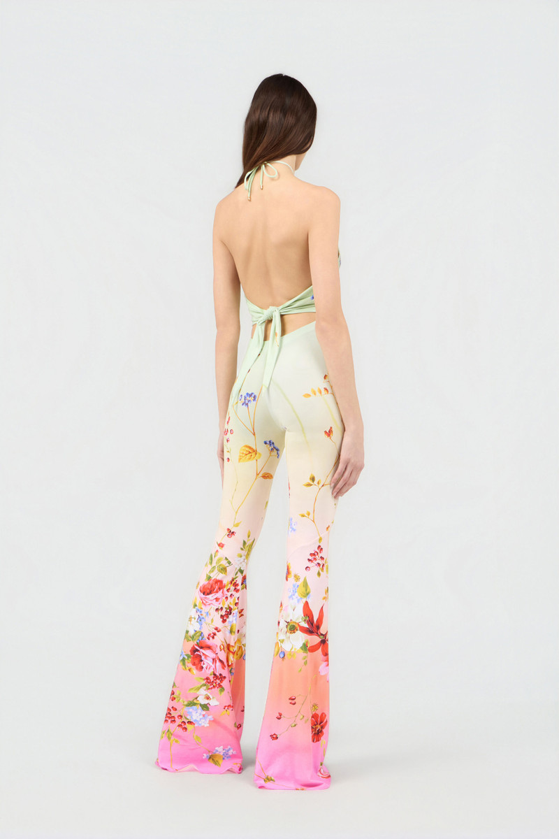 Miami Flowers Print Jumpsuit 4