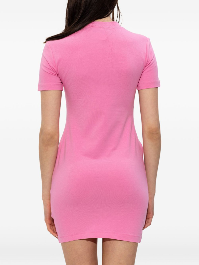 embellished graphic T-shirt dress 4