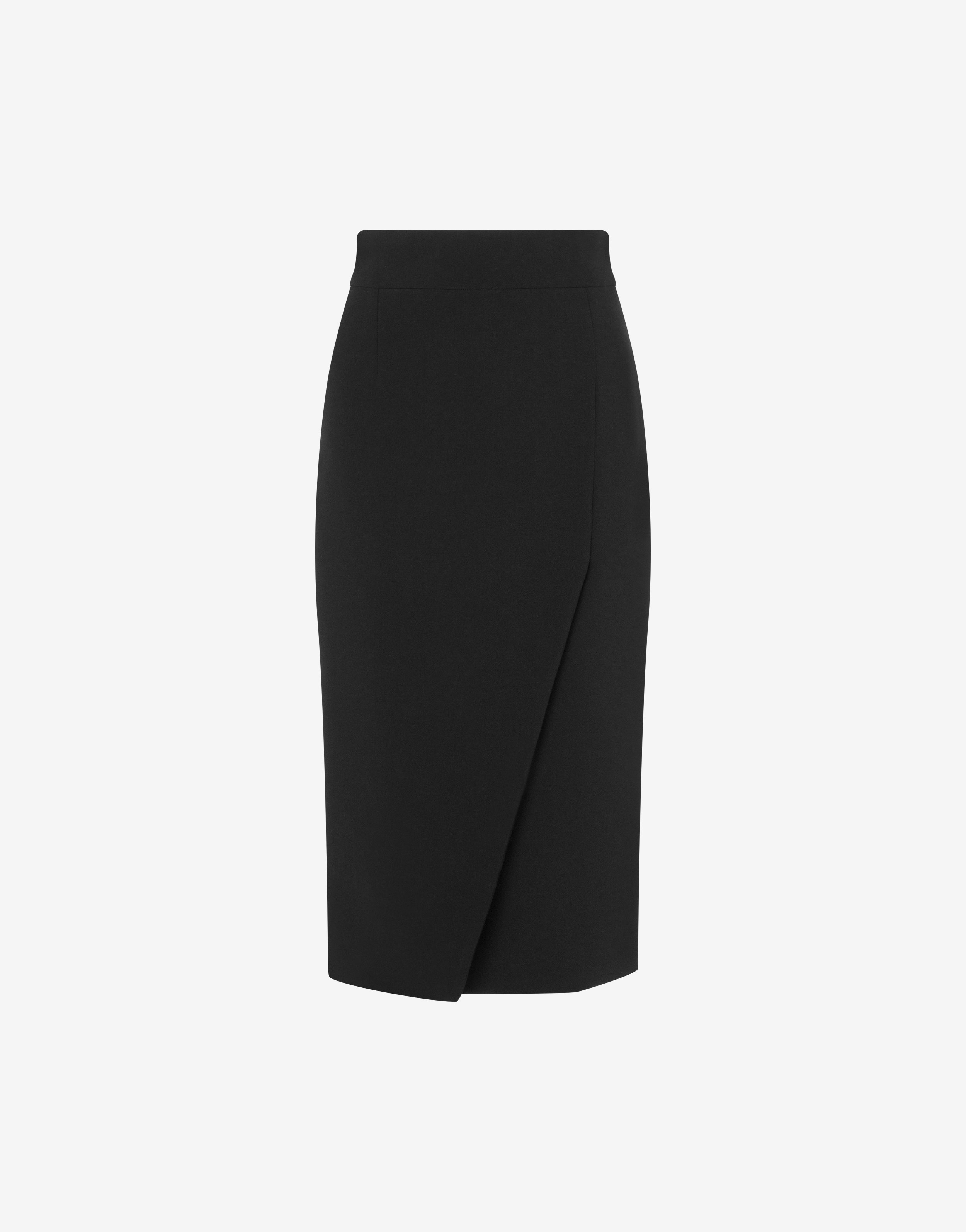 STRETCH CRÊPE SKIRT - 1