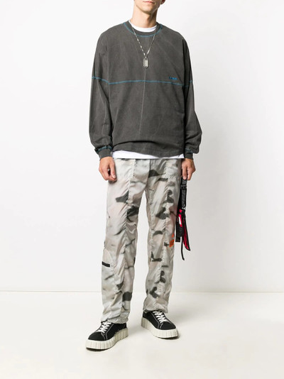 Ambush long-sleeve logo sweatshirt outlook