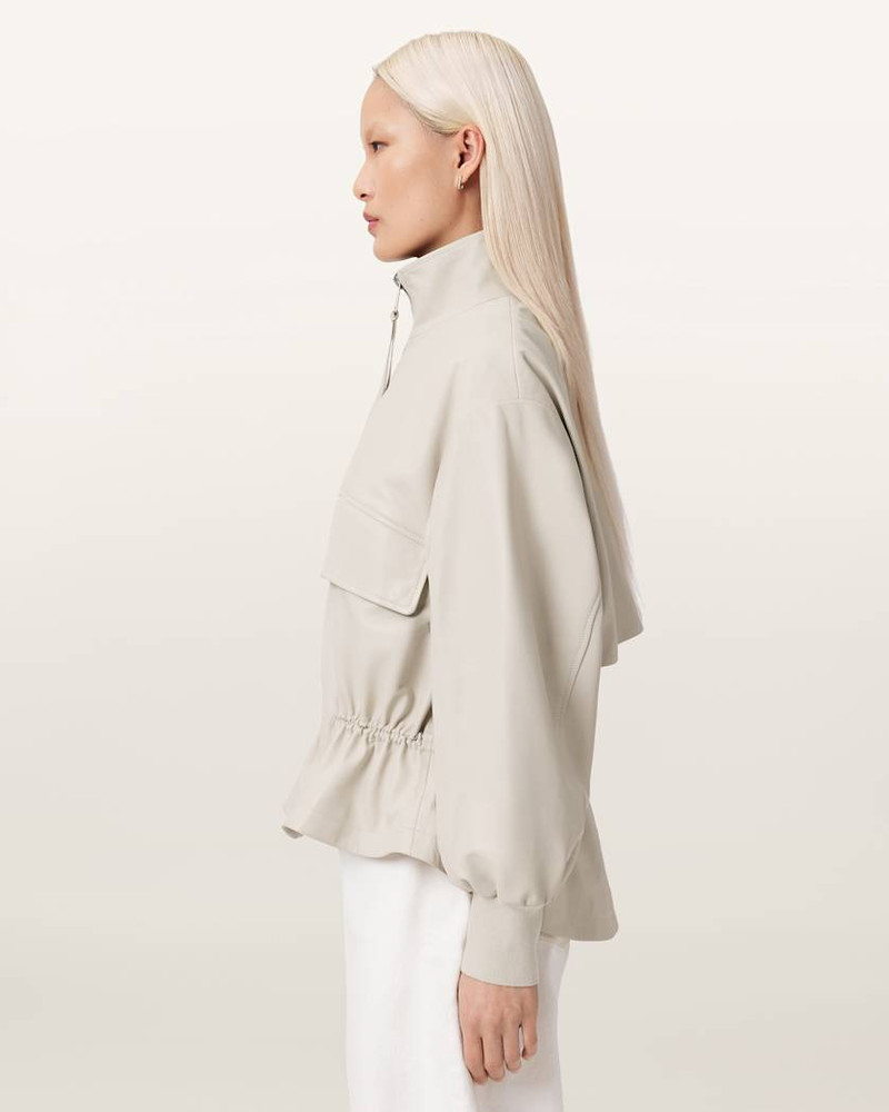 FLOR LEATHER JACKET 8