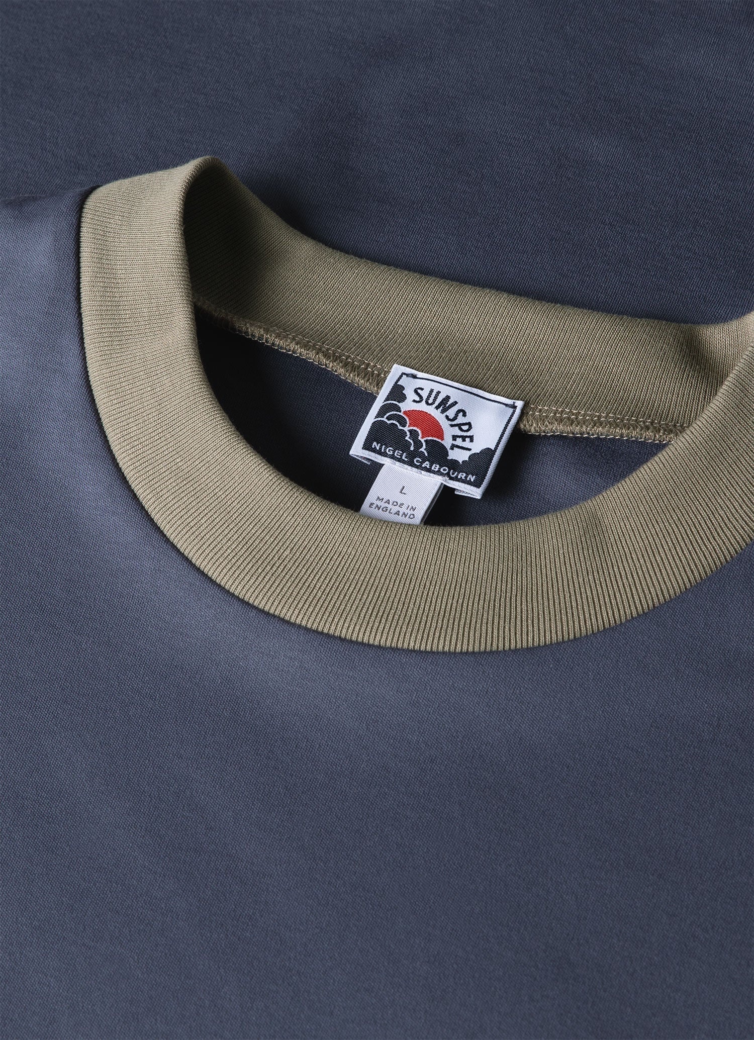 Sunspel x Nigel Cabourn Carbon Brushed T‑shirt - 4