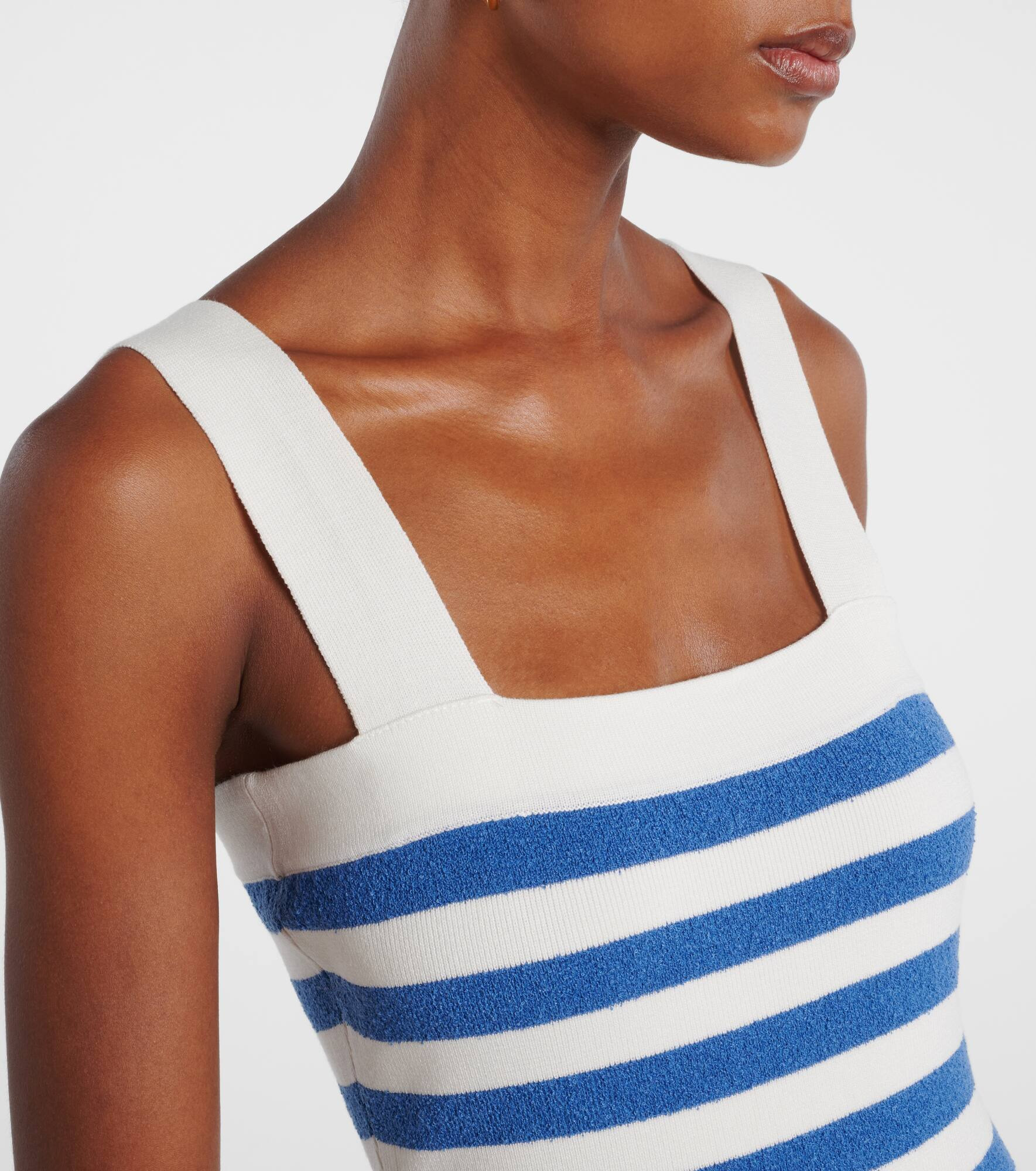 Ari striped knitted maxi dress - 4
