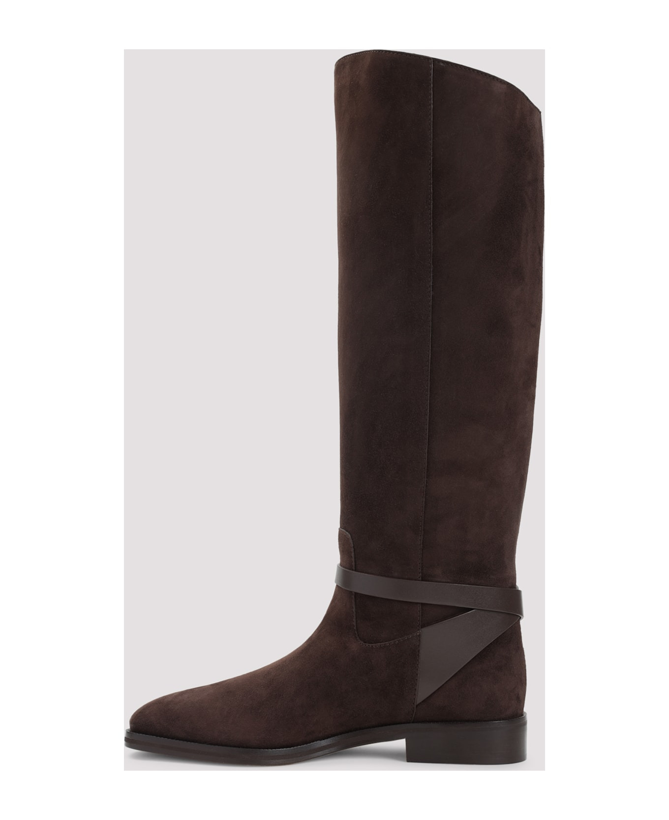 Suede Lawton Kb Flat Boots - 4