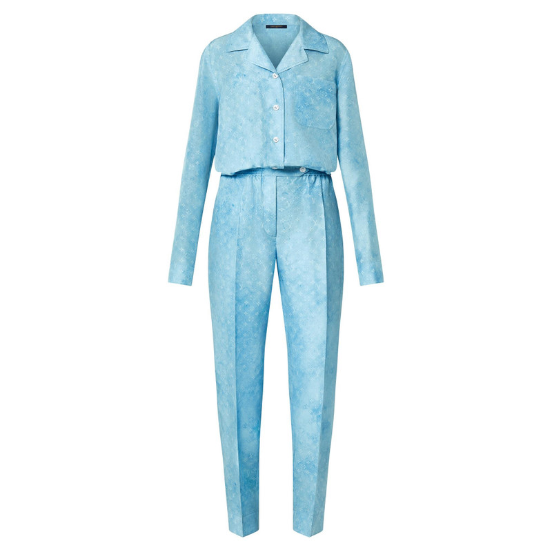 Monogram Cloud Pajama Jumpsuit 1
