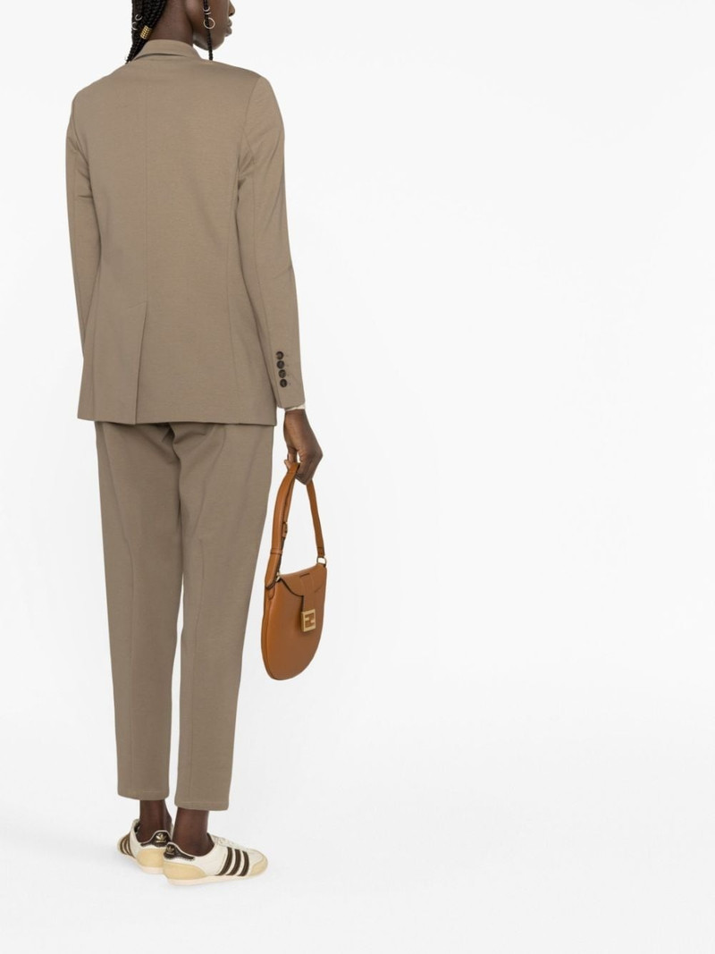 double-breasted cotton-blend blazer 3