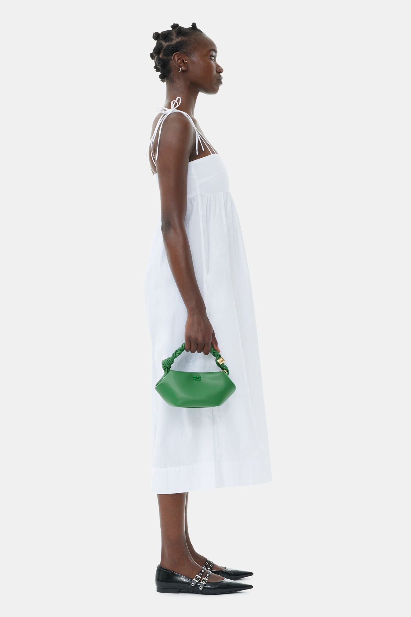 GREEN MINI GANNI BOU BAG - 5