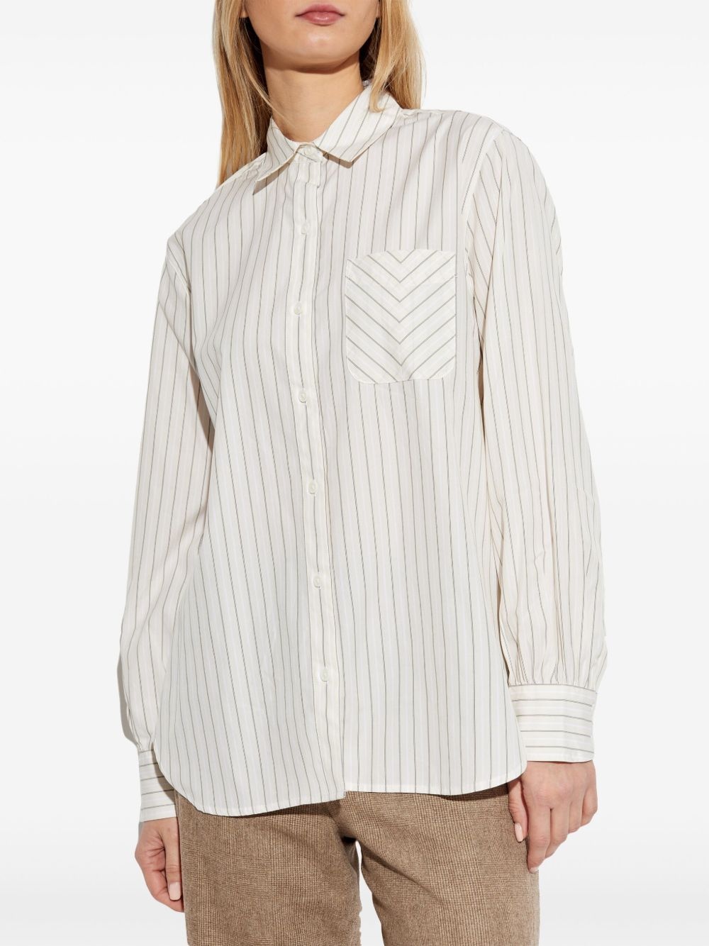 striped cotton shirt - 3