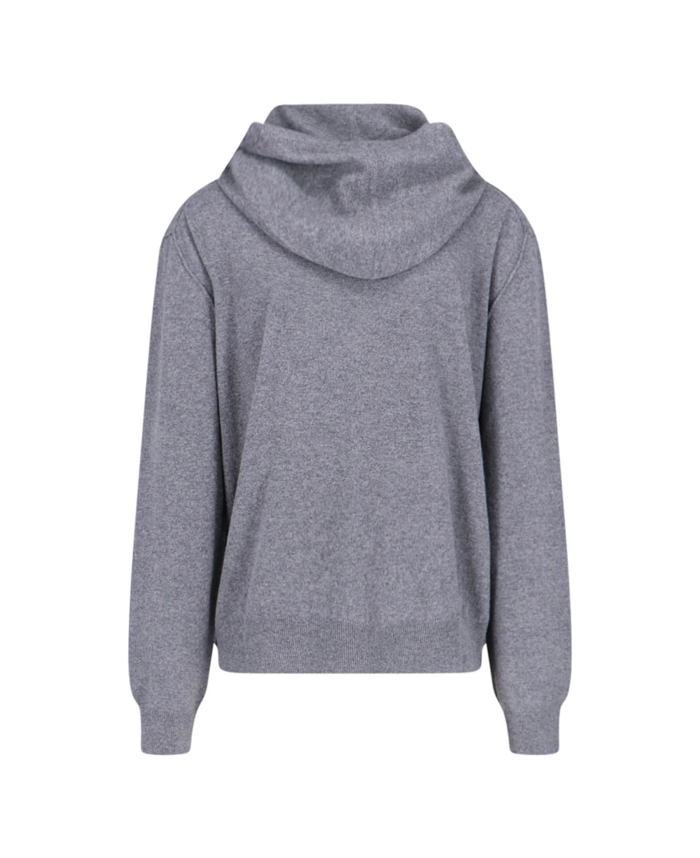 Knitted Hoodie - 4