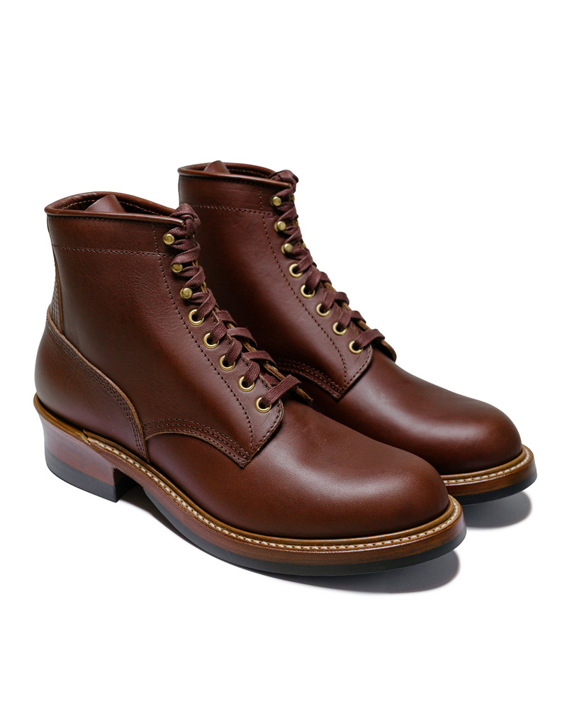 JOHN LOFGREN Steel Gang SW Boots Badalassi Carlo Vegetable Tanned Leather Tobacco outlook