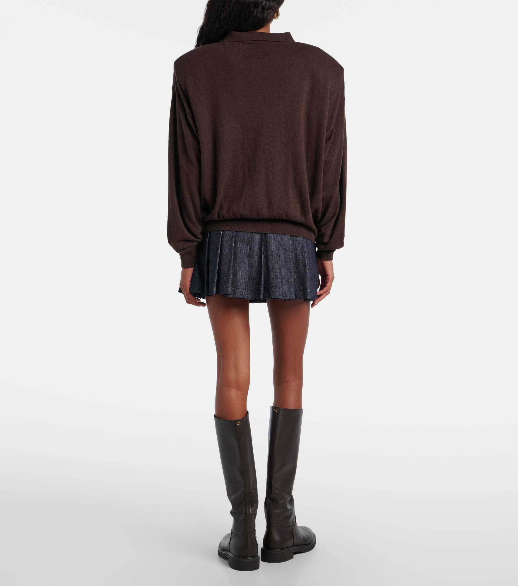 Croydon wool-blend polo sweater - 3