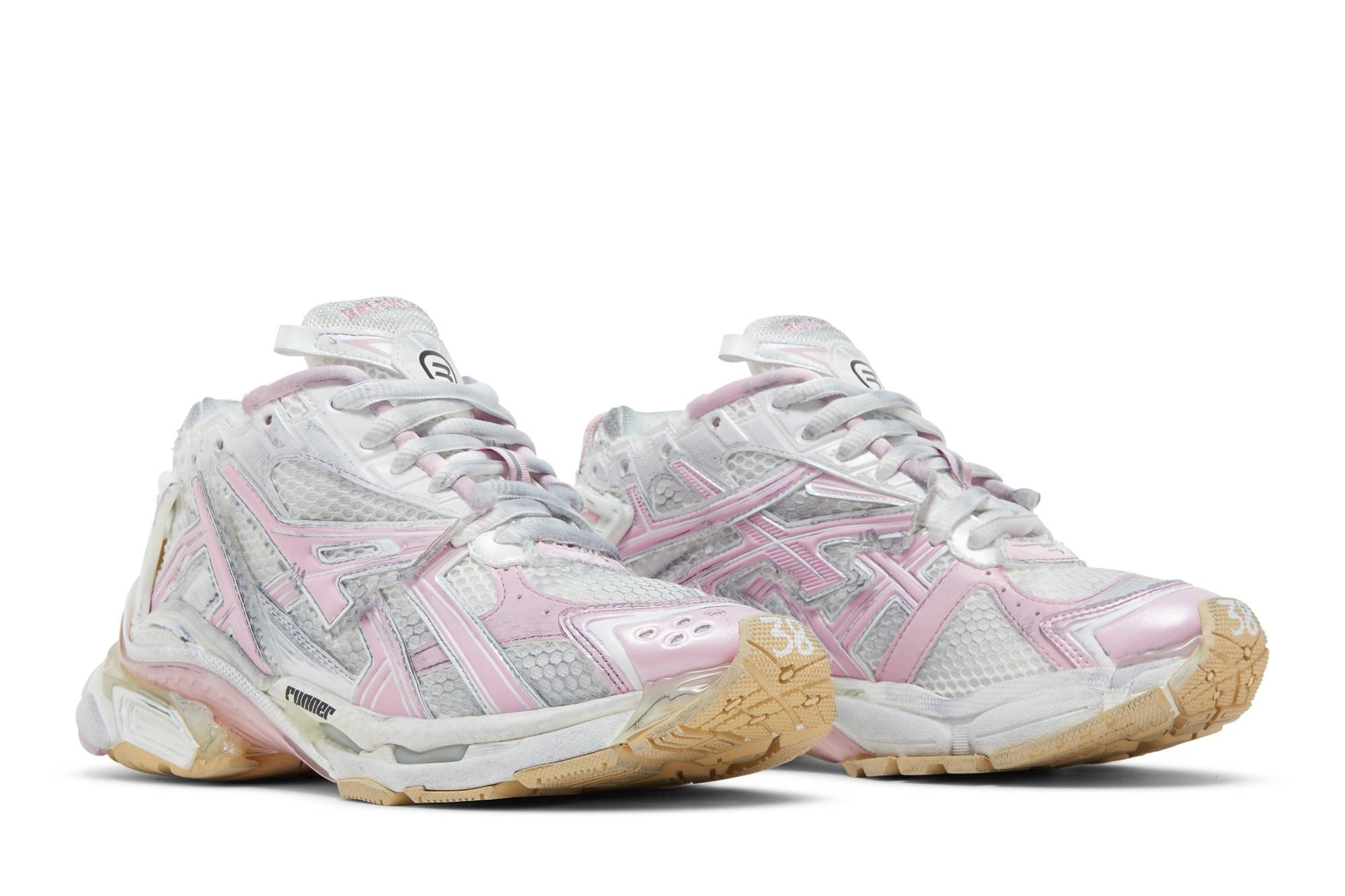 Balenciaga Wmns Runner Sneaker 'White Pink' - 8