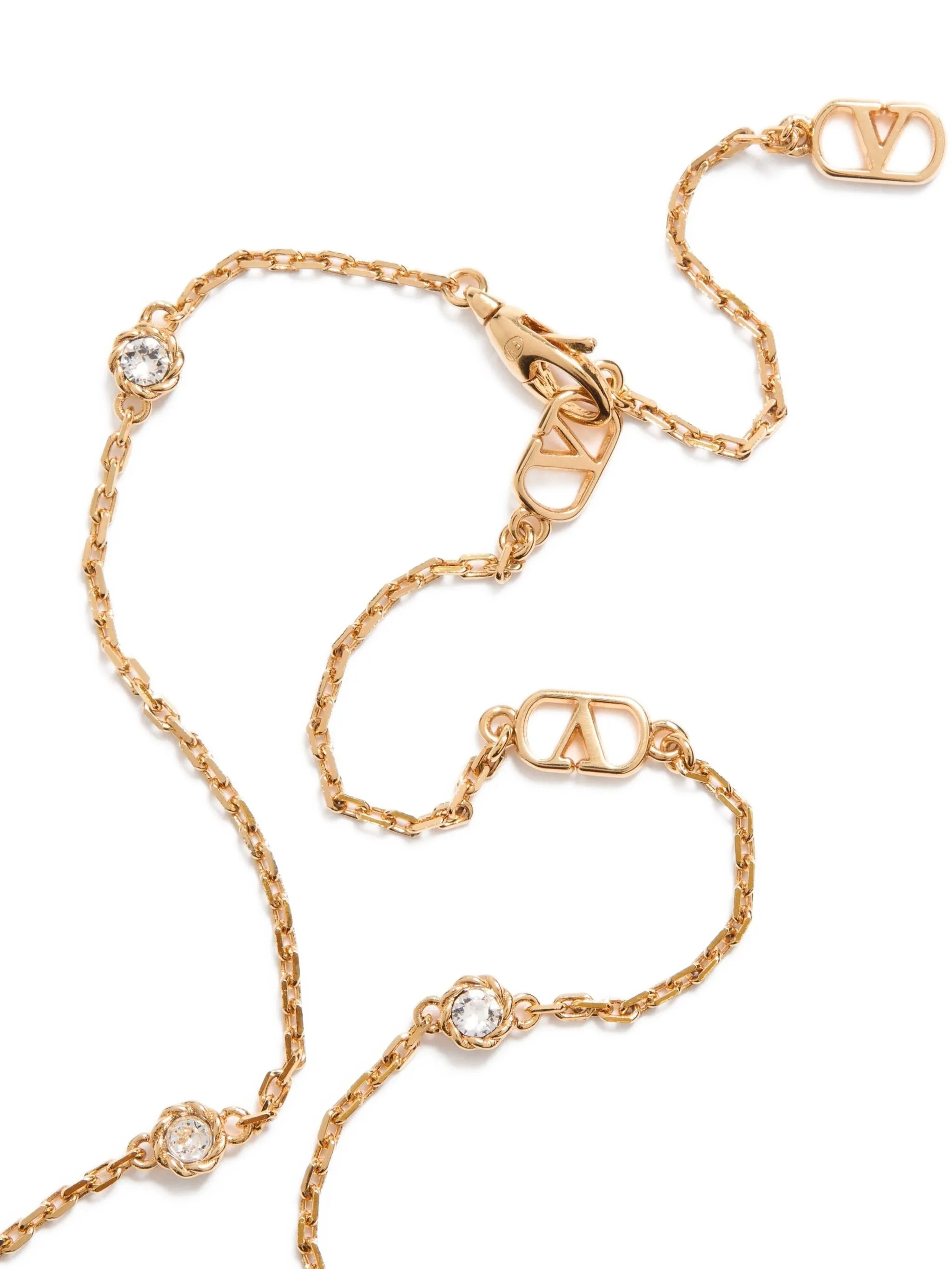 Cherryfic crystal-embellished necklace - 4
