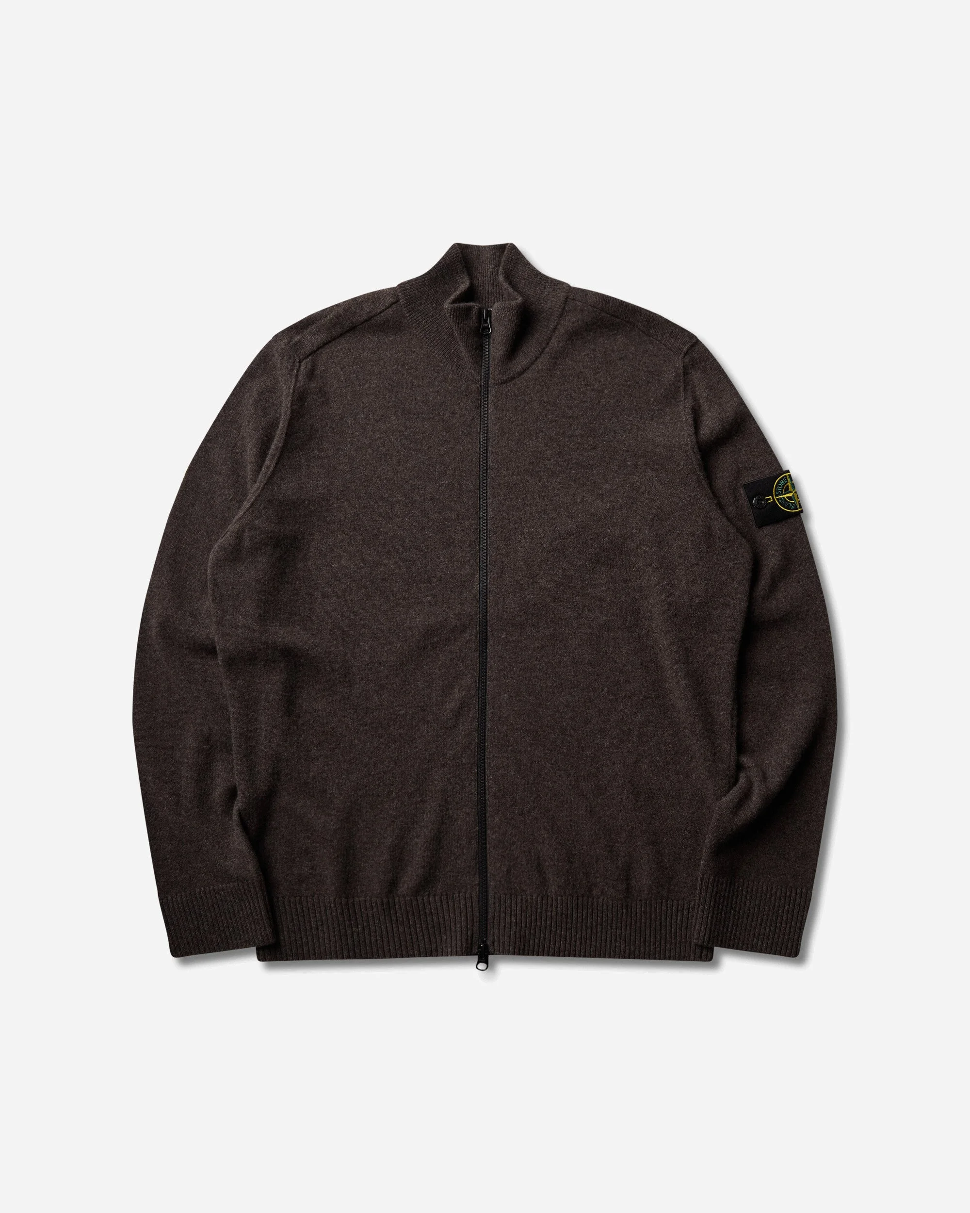 Men's RWS Geelong Wool Zip Cardigan Lead Grey - 1