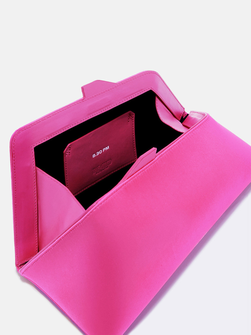 ''8.30 PM'' FUCHSIA OVERSIZED CLUTCH 4