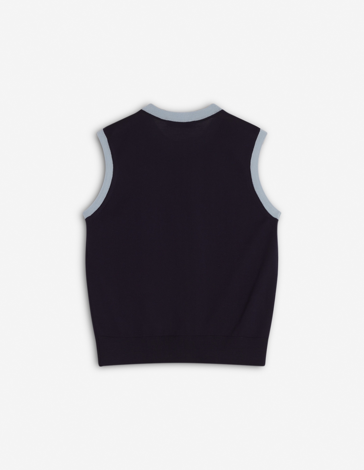 BABY FOX PATCH BI-COLOR KNITTED TOP - 6