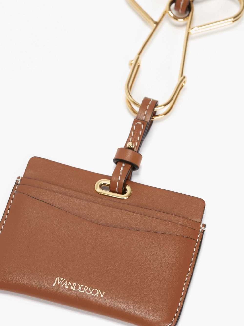 LEATHER CARDHOLDER WITH PENIS PIN STRAP - 5