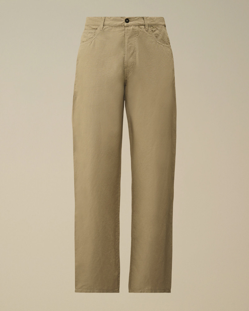 Cotton/Linen Five Pocket Pants 1