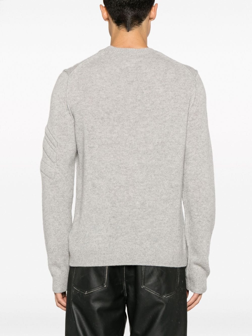 Kennedy logo-embroidered cashmere jumper - 5