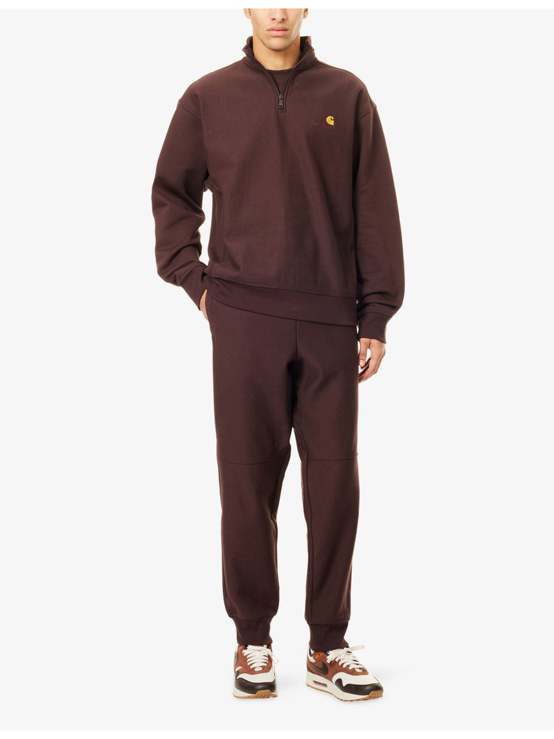 Carhartt American Scrip High-Neck Cotton-Blend Sweatshirt outlook