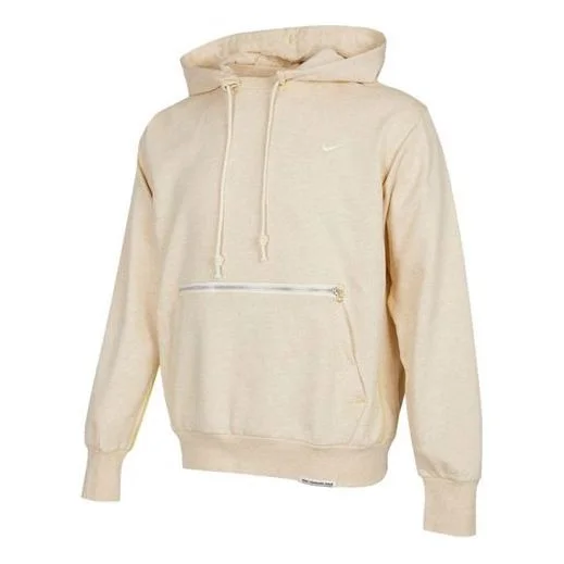Nike Standard Issue Basketball Sports hoodies 'Casual Yellow' CV0865-252 - 1