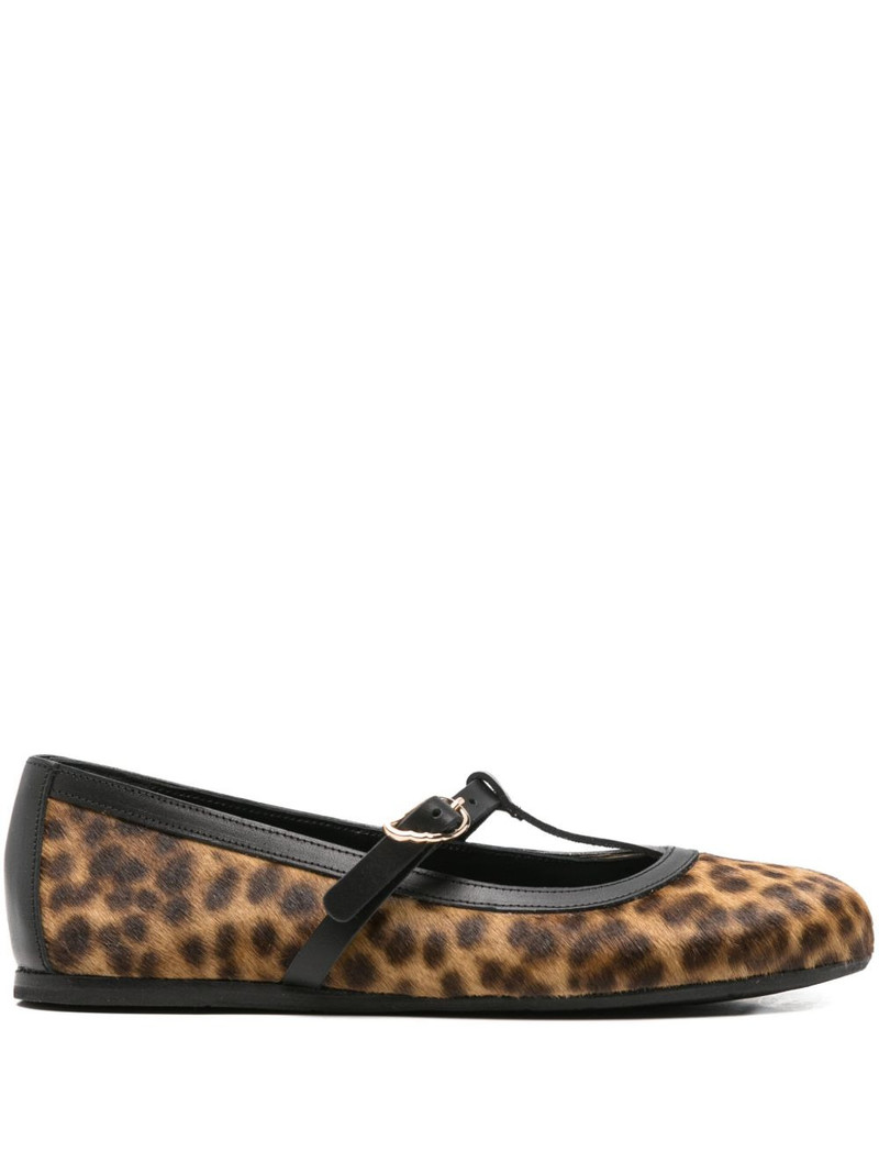 Aerati leopard-print ballet flats 1
