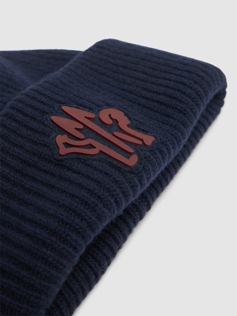 Monogram virgin wool beanie - 3