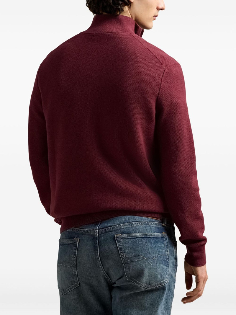 zip-neck sweater 4