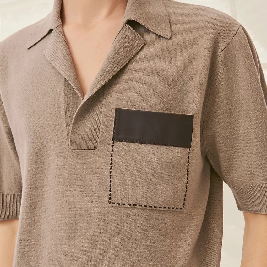 "Cuir & sellier" polo shirt - 5