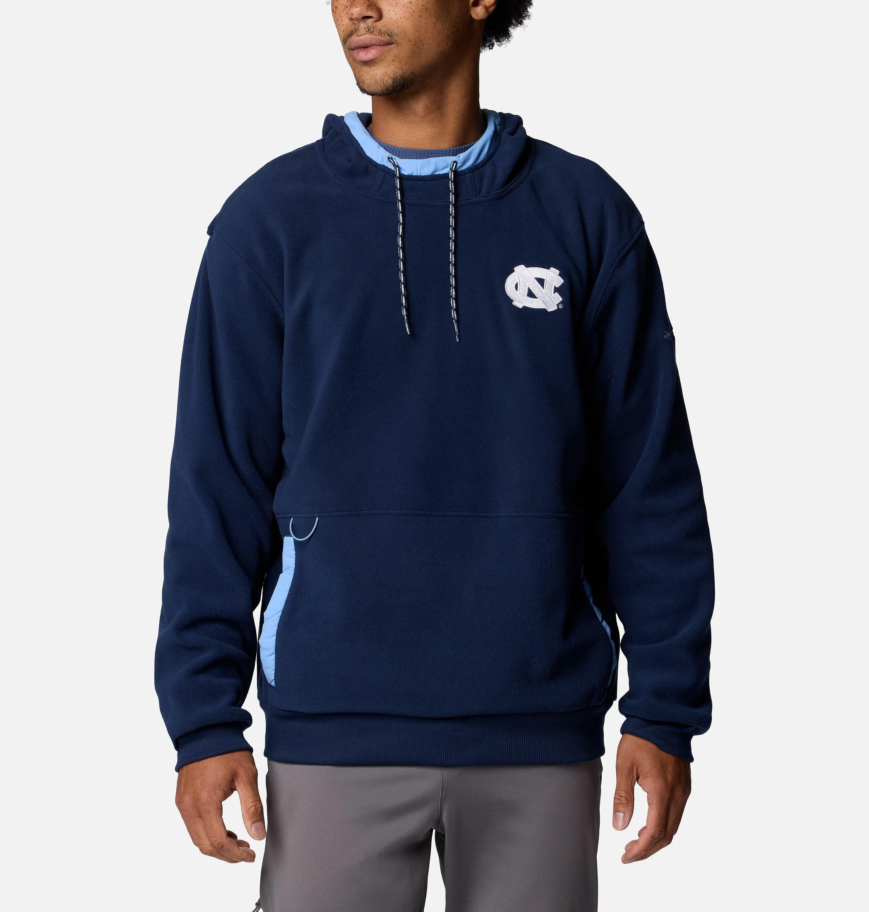 Men's Collegiate Flanker Fleece Hoodie - North Carolina - 1