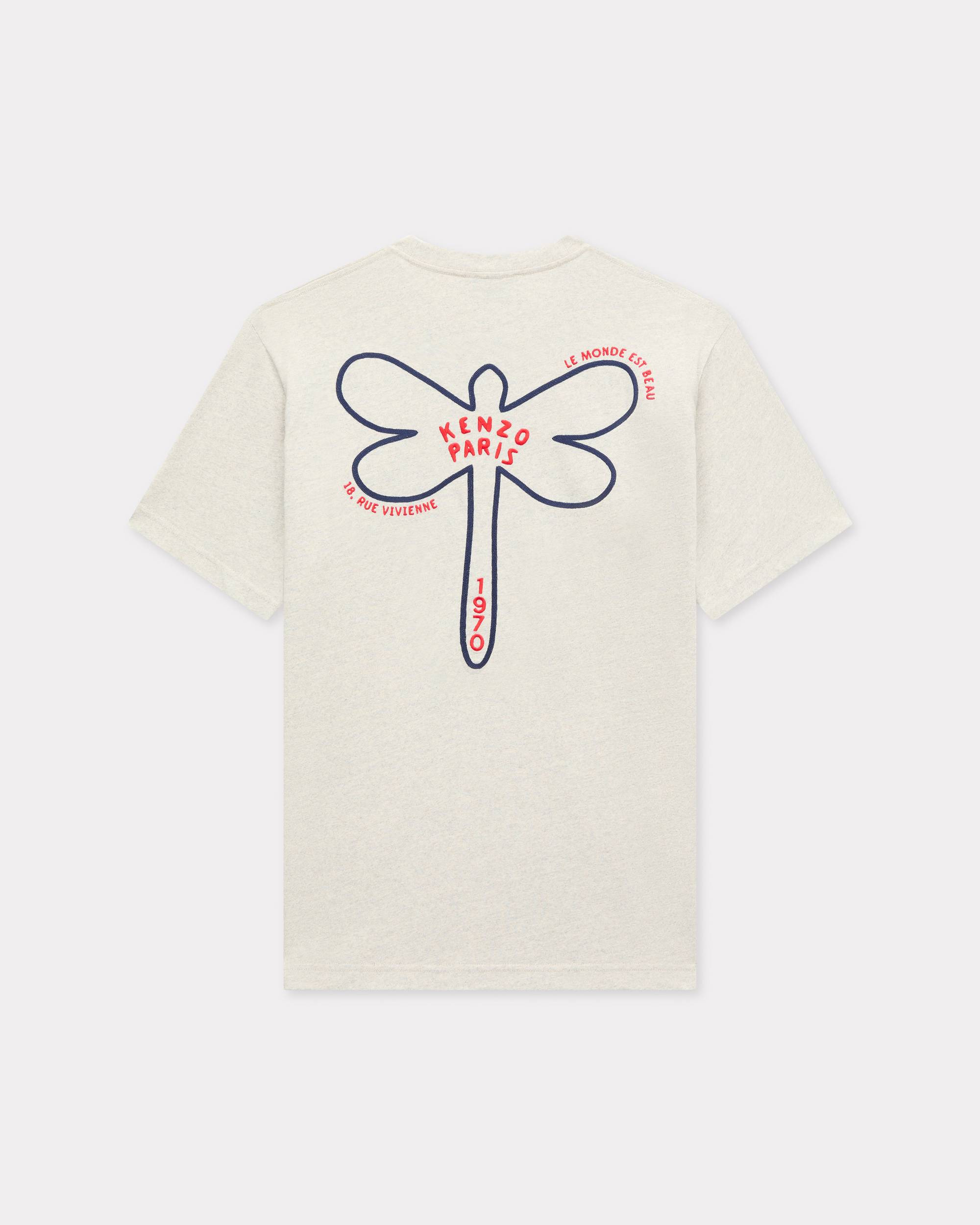 'KENZO Dragonfly' embroidered T-shirt in cotton - 2