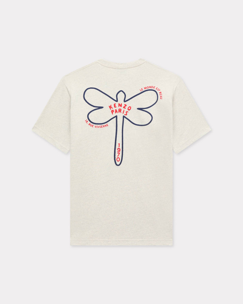 KENZO 'KENZO Dragonfly' embroidered T-shirt in cotton outlook