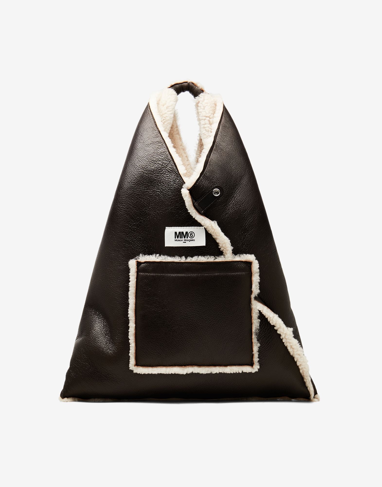 Japanese reversible shearling bag - 5